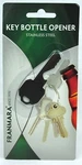 Key Bottle Opener Stainless Steel Looks Real Keep On Ring Always Ready Bnip. Fixed Price $7.51.