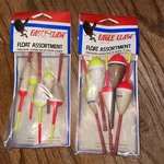 Eagle Claw Balsa Wood Slip Stick Fishing Float Variety Packs Nos New EC902. Fixed Price $20.00.