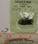 Vintage Mustad 92679 #4 Bronze Beak Hook - Down Eye 25PK Harness Or Bait Trailer. Fixed Price $7.99.