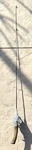 Vtg Hurd Super Caster Fishing Rod/reel 54 Checkered Walnut Grips Serial #1234. Fixed Price $349.99.