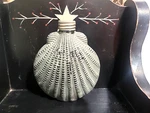 William Foust Scallop Clam Shell Figural Nipper Flask Whiskey Bottle. Fixed Price $199.99.