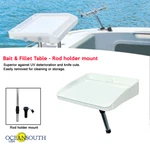 Oceansouth Bait & Fillet Table Rod Holder Mount - Boat/fishing/cutting. Fixed Price $55.55.