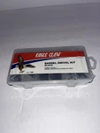 Eagle Claw Barrel Swivel Kit With Interlock Snaps Brass. Fixed Price $9.34.