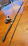 Matzuo MZ-602MSP 2-PIECE Medium Spin Fishing Rod And MZ-230 Reel Combo,. Fixed Price $14.99.