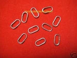 50 X 6 Mm Oval Rings For Carp Sea Fishing Rigs. Fixed Price $11.05.