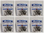 (6PK Lot) Mustad Signature Dry Fly Hooks R43NP-BR-6-25 1XF/3XL. Fixed Price $26.96.