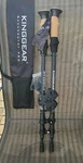 Sale - Set Of 2 Kinggear 135CM Hiking/trek Poles Adjustable Lightweight 7075 Usa. Fixed Price $20.00.