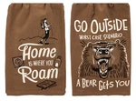 2 Piece Roam Kitchen Towel Bundle, And Bear Gets You. Fixed Price $17.99.