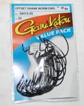 Gamakatsu 2/0 Offset Ewg Shank Worm Tube Senko Hook Pr Value Pack 58412-25. Fixed Price $13.95.
