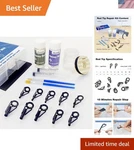 Complete 10-PIECE Fishing Rod Tip Repair Kit For All Anglers Durable & Easy. Fixed Price $15.58.