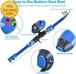 Portable Kids Rod Set 2PACK Telescopic Poles For Boys And Girls. Fixed Price $50.91.