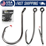 6/0 Octopus Circle Hooks - 60PCS Offset Catfish Fishing For Bass. Fixed Price $13.99.