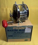 Vintage Penn 349H Master Mariner Fishing Reel Beautiful Collector Condition Nice. Fixed Price $159.95.