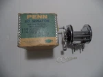 Vintage Penn Senator 3/0 Conventional Game Saltwater Fishing Reel W/ Rod Clamp. Fixed Price $34.99.