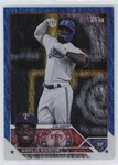2023 Topps Series Blue Foil 579/999 Adolis Garcia #601 M2B. Fixed Price $14.05.
