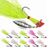 Shad Darts Fishing Lures Head Underspin Bucktail Hair Jigs For Ame. Fixed Price $40.99.