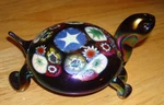 Gibson Art Glass Turtle. Fixed Price $110.99.