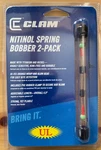 Clam Nitinol Spring Bobber 2-PACK #109576. Fixed Price $8.04.