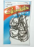 Gamakatsu Octopus Nickel Size 6/0 Hooks Value Pack 02016-25. Fixed Price $14.95.