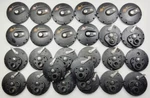 26 Units Penn Seaboy Side Plates W/ Bearings 1-190, 27-190 Reel Part Lot. Fixed Price $150.00.