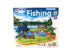 Kids Fishing Game, Pond, 8 FISH/2 Poles, Add Water,decoration Music. Fixed Price $19.99.