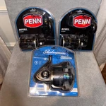 3 New Saltwater Fishing Reels Shakespeare Penn RVL20LW 5.1:1 Ratio Clearance. Fixed Price $119.77.