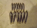 Trolling Weights 6-2OZ And 6-3OZ Free Shipping. Fixed Price $18.50.