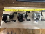 Abu Garcia 4600-C3, Fishing Reels (3) Vintage Made Sweden Bass. Fixed Price $249.99.