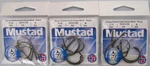 Three (3) Packs Mustad 39944-BN Perfect Circle Inline Fish Hooks Size 7/0. Fixed Price $10.99.