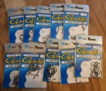 Gamakatsu 02410 Size Octopus Fishing Hooks Qty X Packs 80 Total. Fixed Price $45.00.