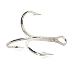 Mustad 3565NI Nickel 1/0 Treble 2X Strong 25 Pack Fishing Hooks Saltwater. Fixed Price $10.99.