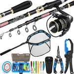 Plusinno Fishing Gear,full Standard, Combo With Net. Fixed Price $109.86.