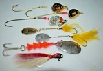 Pflueger, Hildebrandt, Jenson, June Bug Lot Of 7 Fishing Lures Vintage. Fixed Price $24.99.