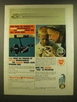 1966 Berkley Model 4200 Spinning Reel Ad - New From The Makers Of Trilene. Fixed Price $17.99.