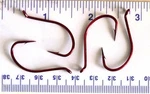 100 Vmc 4299TR Rapala Live Bait Red Octopus Fishing Hooks 3/0 - France. Fixed Price $13.49.