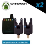 Gardner Atts Bite Alarms & V2 Attx Receiver Set Of - Carp Pike Fishing Tackle. Fixed Price $295.67.