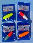 New 10 Comal Tackle Cigar Slip Float Bobber Fishing 6 Sizes W/ Bead Pick Color. Fixed Price $11.50.