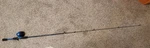 Shakespeare Amphibian Fishing Rod Reel Combo Spincast 5.5' 2 Piece Blue. Fixed Price $12.99.