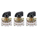 3 Pcs 2P10T Rotary Switch Pole Position Band Selector Deck. Fixed Price $21.34.