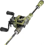 Sougayilang Camo Baitcaster Combo, 2-PIECE 30+24TON 6', 602-RIGHT Hand. Fixed Price $130.30.