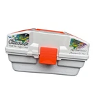 Shakespeare Customize-it Kids Fishing Tackle Box 33 Piece Kit White/orange C-pix. Fixed Price $18.00.
