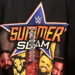 Wwe Wrestler Black T-shirt Xxl Braid Wyatt John Cena Summer Slam. Fixed Price $39.99.