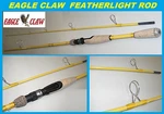 Eagle Claw Featherlight 7'-6" Fiberglass Spinning Rod #FL209-76 Free Usa Ship!. Fixed Price $47.90.