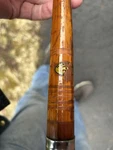 Vintage Rare Montague Offshore Surf Bamboo Ribbed Wood Handle 9 6 Beautiful Rod. Fixed Price $125.00.