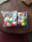 Comal Tackle Foam Snap On Fishing Floats. Assorted Colors An Sizes. Fixed Price $15.00.