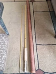 Awesome Eagle Claw Feather Light 7' Fly Rod 300 6 Wt W/tube Yellow 2 Pc Glass. Fixed Price $58.00.