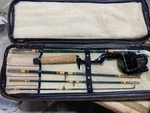 Johson Executive Travel-pac Fishing Reel & Rod (22394). Fixed Price $395.95.