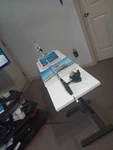 Spinning Fishing Rod Abu Garcia 6' Med And Reel Cardinal. Fixed Price $52.00.