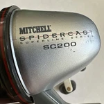 Vintage Mitchell Spidercast SC200 Pulse Action Casting Reel Superline Series. Fixed Price $18.00.