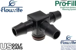 BA-142 Swivel Tee With O-ring By Flow-rite Battery Watering System Spsw Flri. Fixed Price $9.00.